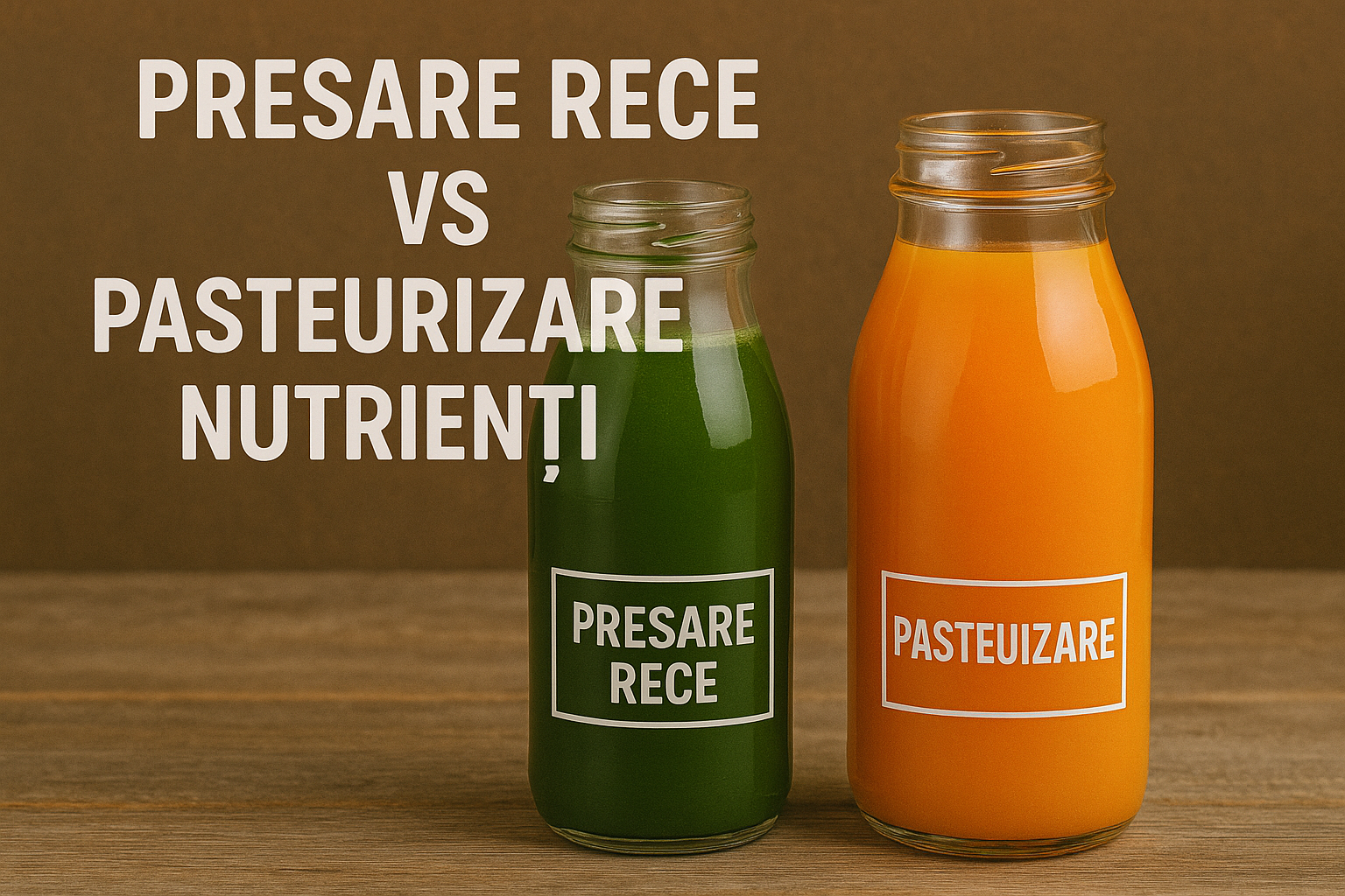 Presare La Rece vs Pasteurizare: Impact Asupra Nutrienților în Sucuri Naturale