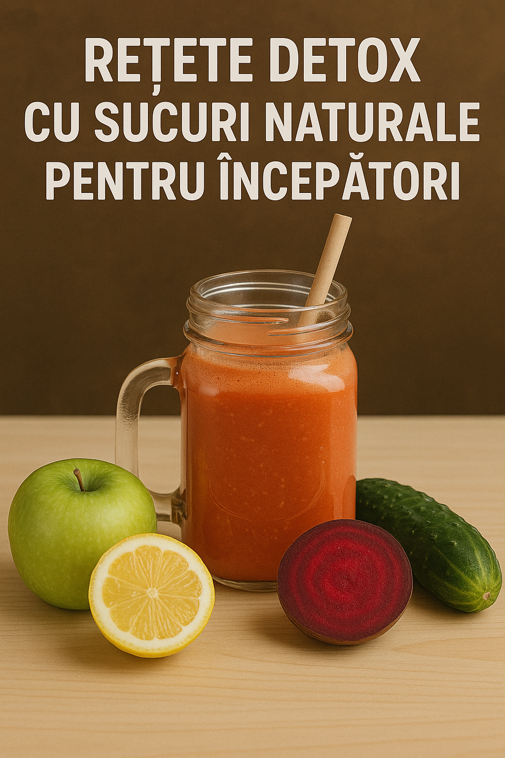 Rețete Detox cu Sucuri Naturale: Ghid Complet 12 Rețete Validate 2025